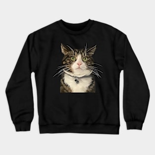 Cute cats and kitten Crewneck Sweatshirt